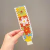 Diadema Tejida Bordada Estilo Francés con Velcro Mágico para Mujer 2025 Nueva Diadema Ancha Organizador de Flequillo y Cabello Suelto para Adulto