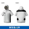 Verano Nuevo Ropa de Aire Acondicionado Chaleco con Capucha Ropa con Ventilador de Refrigeración Chaleco sin Mangas Refrigeración Prevención del Calor Carga Refrigeración
