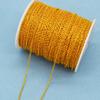 Material para manualidades alambre de 0.6 mm cadena cruzada cadena de borla para tocado antiguo cadena con baño de oro se puede ensartar