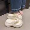 Chinelos Plataforma Versáteis de Verão Estilo Fada Estilo Romano para Mulheres, Sandálias Quadradas Tendência com Solado Macio