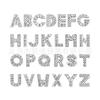 Múltiples Cuentas de Letras con Pedrería de 8 mm para Pulsera de Bricolaje, Llavero, Gargantilla, Pulsera, Cadena para Teléfono Móvil, Accesorios de Joyería