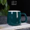 Taza de fábrica fuente taza de cerámica de gran capacidad esmalte de color taza de vientre taza de café regalo venta al por mayor logotipo impreso