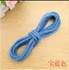 Cuerda de cáñamo colorida para manualidades (Hilo de cáñamo natural de 5 mm) para jardines de infancia, incluyendo accesorios, decoraciones, macetas y estructuras para trepar para gatos.