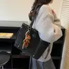 Bolsa Tote Versátil Transfronteriza para el Día a Día, Bolso de Moda Nuevo para Mujer, Bolso de Hombro Casual de Gran Capacidad, Bolso Grande para Mujer