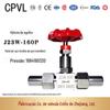 Válvula de Agulha J23W-16 25 40 160 320 Aço Inoxidável Aço Fundido Soldagem Rosca Externa Resistência à Corrosão