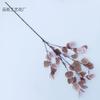 Follaje de Planta de Manzana Verde de 5 Hojas de Rama Alta para Decoración de Techo, Accesorios de Fotografía, Flores Artificiales, Flores de Seda, Decoración del Hogar, Flores Falsas