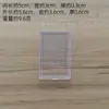 Caja de Tarjetas Transparente de Acrílico a Prueba de Humedad, Sello Antioxidación, Caja de Protección para Tarjetas Conmemorativas de Grado Coleccionista, Regalo Empresarial