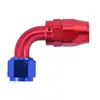 Chave de conector de mangueira de óleo de alta performance 90 graus para modificação automotiva resistente a alta temperatura AN4AN6AN8AN10AN12