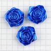Flores de Pegamento Crema DIY Flor de Rosa Material de Perla de Imitación ABS Funda de Teléfono Accesorios para el Cabello Accesorios