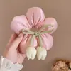 Goma para el pelo Retro Estilo Coreano con Estampado de Leopardo para Mujer, Versátil Nuevo Elástico para el Cabello, Cuerda Grande para Cola de Caballo Baja, Elegante Accesorio para el Cabello