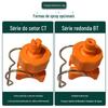 Bico de pré-tratamento do bocal do ventilador da braçadeira, bico do ventilador do bocal ajustável CT6530 bico do ventilador da fivela amarela