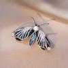 Broche para Mujer, Broche Retro de Cristal Animal Mariposa, Corsage de Chaqueta de Traje Nuevo a la Moda, Accesorios de Diseño Nicho