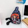 Nuevo Bolso de Pecho Infantil Transfronterizo Lindo Dibujo Animado Niños y Niñas Moda Monedero Bolso Cruzado Mochila Pequeña Estampada para Exterior