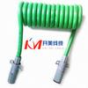 Cable Espiral de Siete Núcleos con Resorte para Remolque de Coche, Alimentación Colgante, Cable en Espiral, Tienda de Fábrica, Calidad Profesional, Impermeable