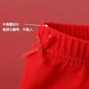 Triângulo Grande Vermelho Feminino Ano do Casamento Algodão Atacado Roupa Íntima Vermelha Feminina Calcinhas de Algodão Tamanho Plus