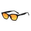 2024 nuevas gafas de sol retro ojo de gato chica popular marco pequeño libro rojo mujer populares en línea protección UV hombres