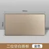 Painel Cego de Soquete com Interruptor de Duas Posições, Tipo Longo, Tampa Decorativa para Buraco na Parede, Tampa para Buraco de Campainha na Parede, Placa de Cobertura para Ocultar Buracos na Parede