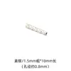 Prata Esterlina S925 Flor de Gipsofila Tubo Espaçador Tubo Reto Pulseira de Pérolas Colar Acessórios de Prata com Contas Feitos à Mão DIY