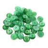 Pedra de olho de gato verde 12mm-20mm fivela de segurança pingente de fundo plano anel patch DIY acessórios de jóias Pedra de olho de gato