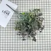 Manojo Simulado de Plantas Verdes, Hierba de Pimienta, Arreglos Florales de Boda, Flores Artificiales, Flores de Plástico, Decoración para el Hogar y el Hotel