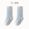 Calcetines de Invierno para Bebé 2025, hasta la pantorrilla, con Forro de Felpa, Espesos, para Recién Nacidos, Calientes, de Terciopelo Australiano, Calcetines para Niños que No Aprietan las Piernas