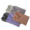 Camisa POLO de Algodón Puro Lavada y Desgastada Estilo Retro Americano Transfronteriza para Hombres y Mujeres Camiseta de Manga Corta con Cuello Amplio Suelta Venta al por Mayor