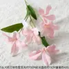 Simulação flor 3 cabeça chama orquídea casamento decoração de casamento escritório em casa sala de estar ornamentos foto adereços atacado flores falsas