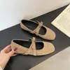 Zapatos de Noche Estilo Ballet, Faldas de Nuevo Estilo, Hermosos Zapatos Planos Mary Jane para Primavera y Verano, Zapatos de Boca Baja para Mujer 2026