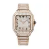 En Stock Venta al por Mayor Comercio Exterior Claridad VVS Reloj de Moissanita para Hombre Moda Hip-Hop Europea y Americana Reloj Mecánico de Moissanita para Hombre