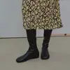 Nueva Colección Otoño/Invierno 2026: Botas elásticas de punta redonda, corte ajustado, botas altas, botas de moda y elegantes por encima de la rodilla para mujer