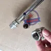Pulverizador con suministro de agua interno, barra rociadora plegable de acero inoxidable, tubería de suministro de agua autopropulsada, tubería rociadora de entrada de agua interna perforada, tubería de acero