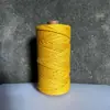 En Stock Cuerda de Algodón de Colores de 3 mm de Tres Hilos Cuerda Pura de Algodón para Tejido de Tapicería Rollos de 100.1 m de Cuerda para Manualidades Hechas a Mano