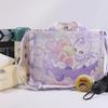 Bolso Multiusos Personalizado con Foto, Bolso Cruzado de Lona Jacquard, Bolso Versátil para Niñas, Gran Capacidad, Personalizado