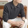 Suéter de punto casual estilo americano para hombre, otoño e invierno, moderno, corte holgado, inspirado en diseñador, popular en línea, elegante y versátil