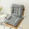 Cojín de Asiento con Respaldo, Cojín para Silla de Oficina, Para Estar Sentado Mucho Tiempo Sin Fatiga, Almohadilla para Silla de Dormitorio Estudiantil, Cojín Engrosado para Glúteos, Almohadilla para Silla
