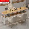Mesa de manicura, mesa económica para salón de manicura, mesa de maquillaje moderna, diseño de lujo ligero y minimalista, uso individual o para dos personas, manicura estilo japonés