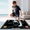 Tapete de Treino de Basquete Transfronteiriço, Tapete de Chão Antiderrapante, Tapete de Basquete Infantil para Uso Doméstico, Tapete de Chão, Tapete de Treino, Tapete de Treino de Basquete em Casa