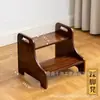 Taburete de bambú para el hogar para adultos y niños, Escalón para niños, Taburete para lavar bebés, Taburete para aumentar altura, Peldaño para sofá, Estilo escalón