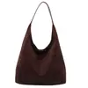Bolso Grande de Mano Retro para Viajes Diarios Mujer 2024 Nuevo Otoño e Invierno Bolso Tote de Nicho Moda Tendencia Bolso de Hombro para Suegra