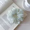 Scrunchie Pequeno de Cetim de Alta Qualidade Estilo Francês, Simples e Elegante, Elástico de Cabelo de Alta Elasticidade para Coques e Rabos de Cavalo