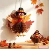 Set de Decoración de Bolas de Panal de Abeja de Pavo para Fiesta de Acción de Gracias, Festival de la Cosecha, Otoño y Decoración de Escena de Cumpleaños
