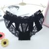 Roupa Íntima Feminina de Renda, Calcinha Sexy Transparente de Renda de Cintura Baixa, Tanga Feminina Levanta Bumbum Reveladora 8020