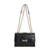 Bolso pequeño con cadena personalizada para mujer, bolso bandolera pequeño cuadrado a juego para otoño e invierno 2023.