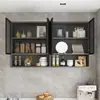 Gabinete de pared para cocina, gabinete de almacenamiento de pared de aleación de aluminio, gabinete de pared, gabinete de pared simple para balcón y baño