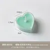 Porta-Vela em Formato de Coração Lembrança Criativa Atacado Atmosfera Dia dos Namorados Fragrância Presente Mini Vela Perfumada de Amor