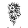 Em estoque atacado adesivos de tatuagem de braço inteiro à prova d'água flor braço braço adesivos de tatuagem transfronteiriça europeus e americanos tatuagem de braço inteiro