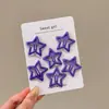 Pinzas de Pelo de Estrellas de Lunares de Colores para Niños, Pinzas BB para Flequillo y Cabello Suelto, Pasadores para Niñas y Bebés, Suaves con el Cabello, Pequeños Accesorios para el Cabello