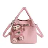 Elegante bolso pequeño de mano para mujer, nuevo y moderno 2026, bolso tipo cubo versátil para el día a día, elegante bolso de hombro y cruzado