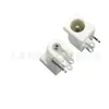 Enchufe DC-005 Enchufe de Alimentación DC Enchufe de Corriente Continua Enchufe DC DC005 Blanco