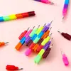 Lápis Sem Apontar Blocos de Construção Lápis Arco-Íris Caneta Esferográfica Caneta de Botar Ovos Alunos do Ensino Fundamental Prêmios de Jardim de Infância Presentes Papelaria Infantil